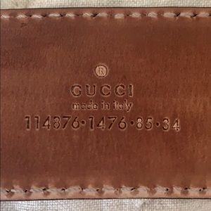 Authentic Women’s Gucci Belt